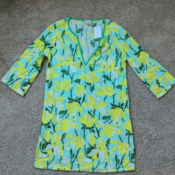j crew factory beach cover up